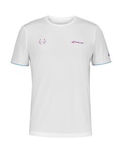 Babolat T-Shirt Crew Juan Lebron White Men