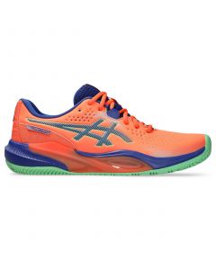 Asics Gel Challenger 15 Padel Vivid Coral/Dark Cobalt da Uomo