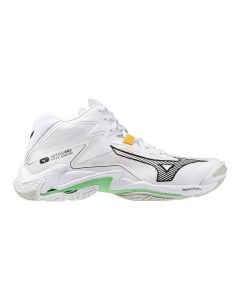 Mizuno Wave Lightning Z8 Mid White/Black/FrozenEmerald