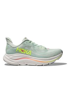 Hoka Clifton 10 Sea Glass/Neon Flame Women's
