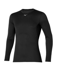 Mizuno Thermal Crew Neck Mid Weight Black for Men