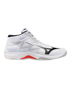 Mizuno Lightning Select Mid White/Black/Fiery Red