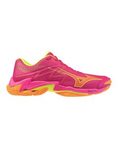 Mizuno Wave Lightning Elite Pink Tetra/Fortune Yellow/Light Orange