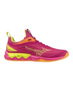 Mizuno Wave Luminous 3 Pink Tetra/Fortune Yellow/Light da Uomo