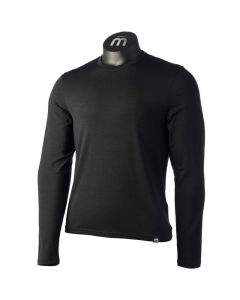Mico Crew Neck Superthermo Black for Men