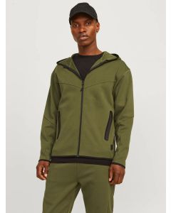 Jack & Jones Felpa con cappuccio FullZip Cypress da Uomo