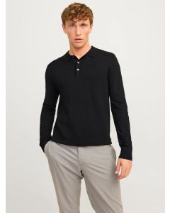 Jack & Jones Camicia Polo Black Onyx da Uomo