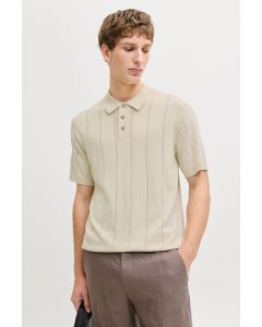 Jack & Jones Polo in maglia Ancient Scroll da Uomo