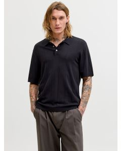 Jack & Jones Polo in maglia Black da Uomo