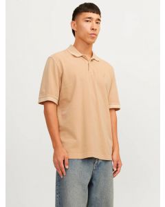 Jack & Jones Polo Wash Beige/Sand da Uomo