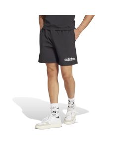 Adidas Short Essentials Linear Single Jersey black/white da Uomo