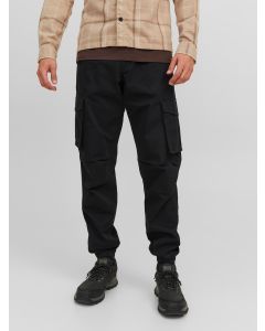 Jack & Jones Pantalone Cargo Relaxed Fit Black da Uomo