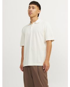 Jack & Jones Polo Wash Bianco/Cloud Dancer da Uomo