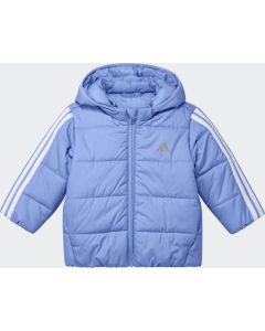 Adidas Giacca imbottita Essentials 3-Stripes Blue/White da Bambino