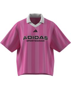 Adidas T-Shirt Tiro Q4 Lucpnk/White da Donna