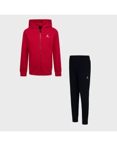 Nike Tuta JDB Brooklyn Full Zip Rosso/Nero