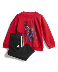 Adidas Completo Marvel Spiderman Purrub/White da Bambino