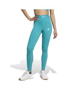 Adidas Leggings TechFit Stash Pocket Pure Teal da Donna