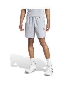 Adidas Short Train Essentials Woven Halo Silver/Black da Uomo