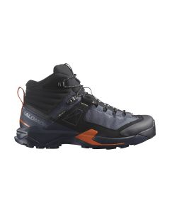 Salomon X Ultra Alpine Mid Gtx Blue Nights/Black/Red Orange da Uomo