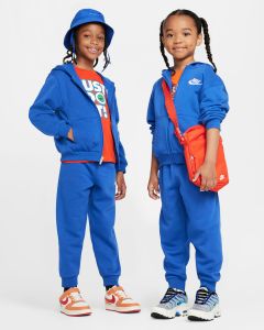 Nike Tuta Full Zip Club Game Royal da Bambini
