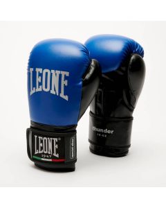 Leone Guanti Boxe Thunder Blu