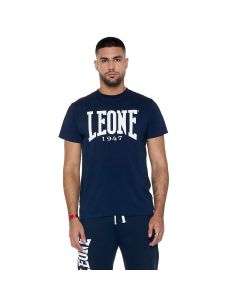 Leone T-Shirt Big Logo Navy Blue da Uomo