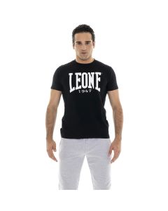 Leone T-Shirt Big Logo Black da Uomo