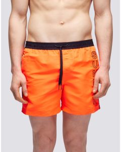 Sundek Boxer mare Iconic Taffeta Orange/Black da Uomo