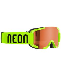 Neon Maschera da Sci Rider da Bambini Yellow Fluo