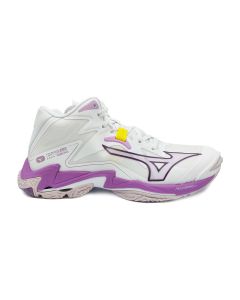 Mizuno Wave Lightning Z8 Mid White/PatricianPurple/Quince