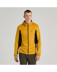 Montura Maglia Pulse Hooded Mustard da Uomo