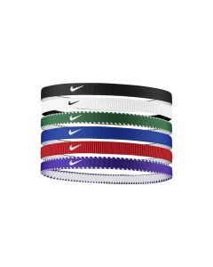 Nike Mini Fasce Flex Classic 6 Pezzi Game Royal/University Red/White