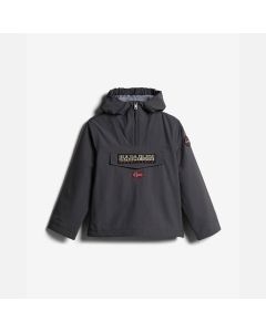 Napapijri Giacca Rainforest Dark Grey Solid da Bambini OUTLET