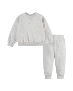 Nike Tuta Essential Crew Junior Pale Ivory Heather