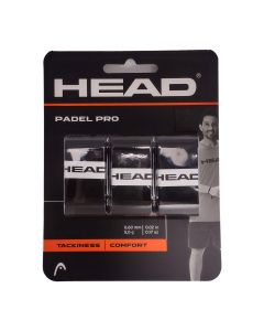 Head Overgrip Padel Pro 3ppk Black