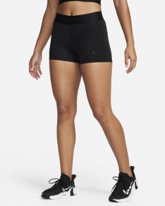 Nike Shorts vita media 8cm Nero da Donna