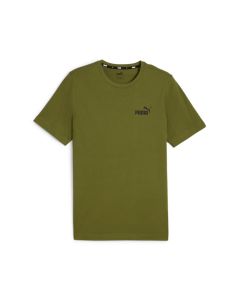 Puma T-Shirt Essential Small Logo Olive Green da Uomo