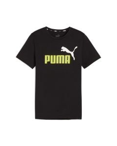 PumaT-Shirt Essentials+ Two-One Logo Black da Bambino