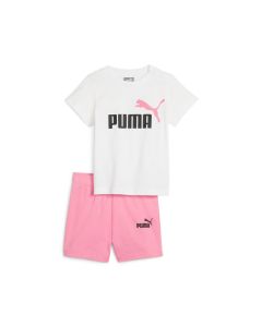Puma Completo Minicats Fast Pink da Bambina