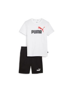 Puma Completo Short in jersey White/Black da Bambino