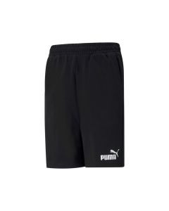 Puma Essential Jersey Short Black da Bambino