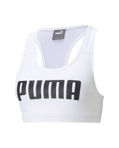 Puma Top Mid Impact 4Keeps Bra Bianco