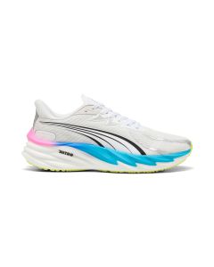 Puma Velocity Nitro 4 Weiß/Ultra Blau/Giftgrün da Uomo