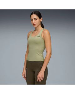 Puma Canotta 2 in 1 TAD Essential Lux Army da Donna