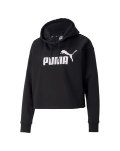Puma - Ess cropped logo hoodie fl #01 586869