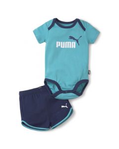 Puma Minicats Newborn Set Azzurro