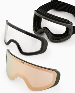 Ea7 Maschera da Sci Stormex Pro L Doppia Lente