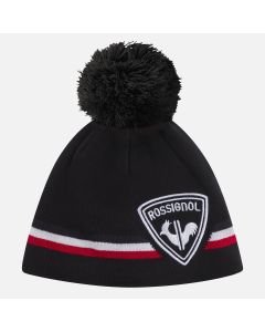 Rossignol Cappello Sci Rooster Pompon Uomo Nero  