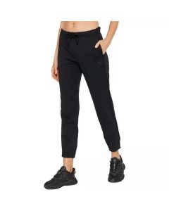 Diadora Pantalone Cuff Core Nero da Donna